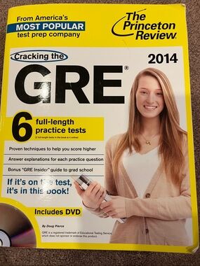 The Princeton Review Cracking the GRE 2014 - Yellow Cover